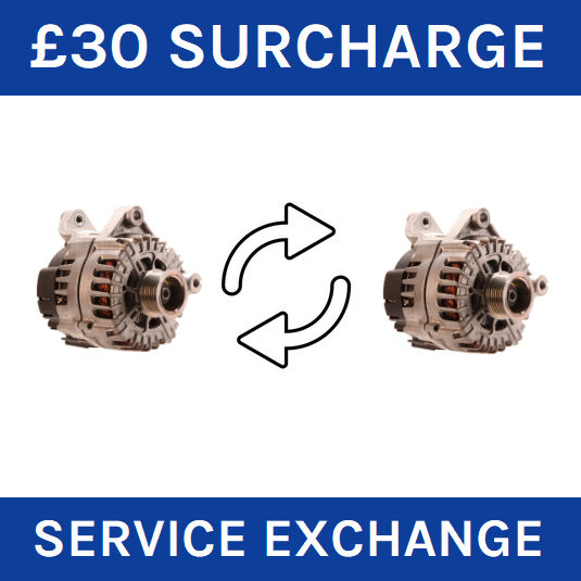 £30 REFUNDABLE SERVICE EXCHANGE SURCHARGE The Starter Motor & Alternator Co LTD