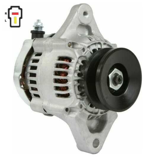 YANMAR 40 AMP ALTERNATOR 11962077201 11962077202 The Starter Motor