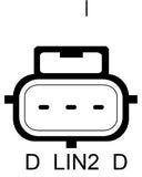 JEEP LIBERTY 2.8 CRD ALTERNATOR 2007-2012 104210-6080