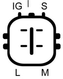 LEXUS GS430 ALTERNATOR 2005-2011 104210-4000