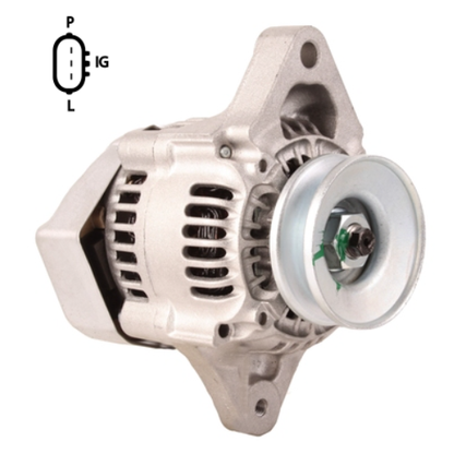 JOHN DEERE 40 AMP ALTERNATOR AM879908